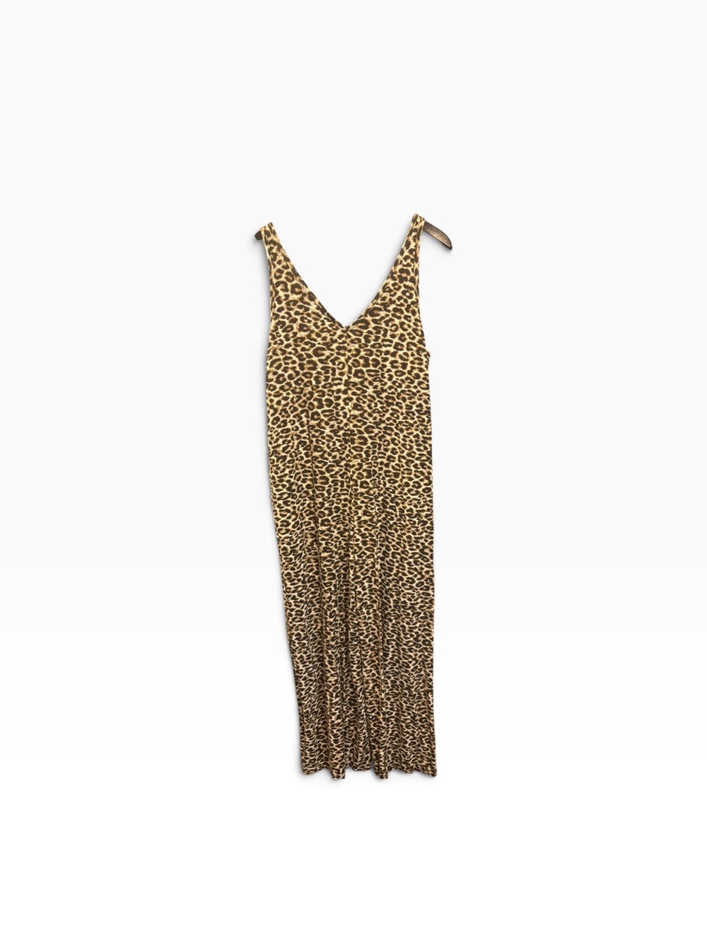 Smash + Tess Leopard-Print V Neck Tuesday Romper